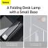 Baseus Smart LED Desk Lamp 5W 250 Lumens Eye-Caring Auto-Dimming Touch Control 3 Color Modes 47" Wide Light for Home Office Bedroom Painting – White